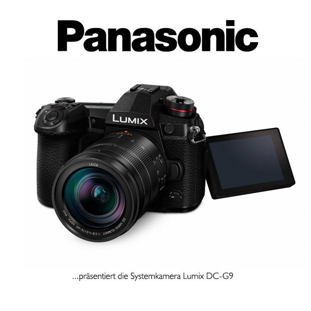 LUMIX G9 vorbestellen und Batteriegriff sichern LUMIX G9 vorbestellen und Batteriegriff sichern
