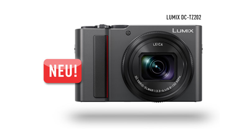 Neue Kamera LUMIX TZ202 Neue Kamera LUMIX TZ202