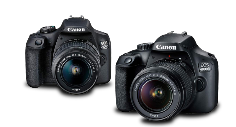 Canon EOS 2000D und 4000D Canon EOS 2000D und 4000D
