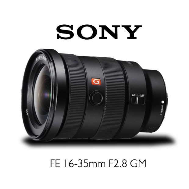 Sony FE 16-35mm f/2.8 GM Objektiv.