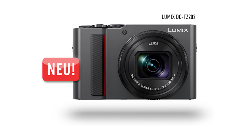 Neue Kamera LUMIX TZ202